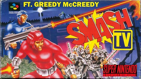 Super Smash TV [Ft. Greedy McCreedy] - SNES (Run #1: /Mutoid Man FAIL!!!/2-Player)