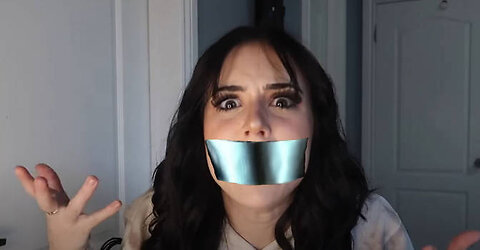 Gagged , duct tape challenge , escape challenge , tape mouth , gagged girl