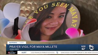 Prayer vigil to be held for Maya Millete