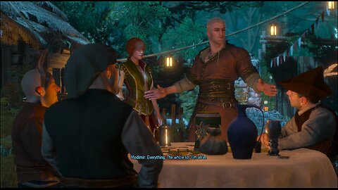 The Witcher 3 Dead Man Party p7 gwent