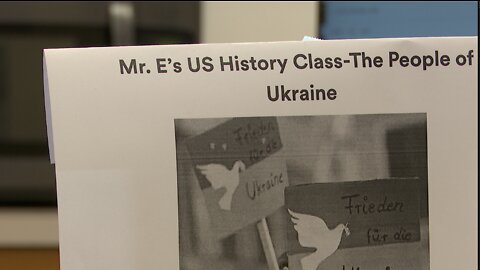 Connecting curriculum to current events, RHS history class raising funds for Ukraine