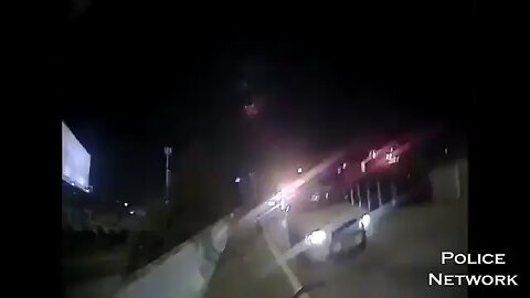 Houston Cop Jumps Off A Bridge To Avoid Drunk Driver