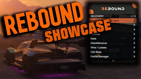 REBOUND MOD MENU SHOWCASE | GTA ONLINE