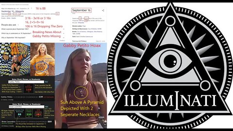 Gabby Petito MK Ultra Psy-Op On Summer Wells 88th Day - Zion - 33 - 88 - 119 - Monarch Butterfly