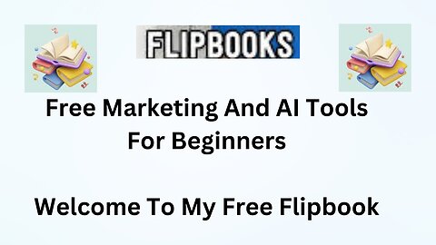 Free Marketing Tools And Free Flipbook