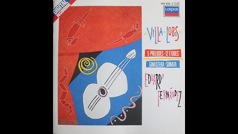 Villa Lobos - Eduardo Fernandez (1987) [Complete CD]