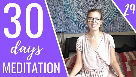 28 Min Meditation Timer | Day 29 | 30 Days Meditation Challenge (For Beginners)