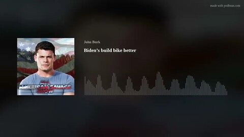 Biden’s build bike better