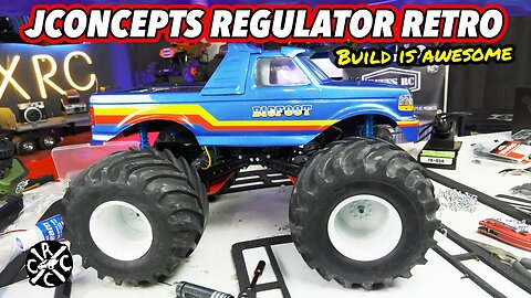 JConcepts Regulator Retro Build Using Tamiya Clod Buster Axles