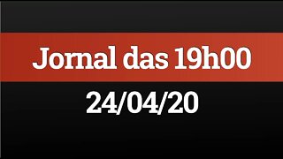 AO VIVO (24/04) - Moro vs Bolsonaro, impeachment, Covid e mais