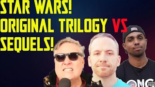 STAR WARS ORIGINAL TRILOGY VS THE SEQUELS WITH ROBERT MEYER BURNETT, AMAZING LUCAS, AND JOHN TALKS!