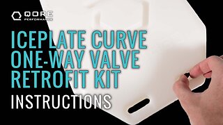 One-Way Valve Retrofit Kit for IcePlate® Curve (DIY)