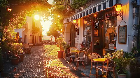 Cozy Smooth Jazz Ballads ☕ Elegant Jazz _ Soothing Bossa Nova with Cafe Ambience for Stress Relief_3