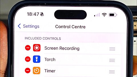 How To Add Screen Recording on iPhone 15 Pro Max