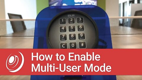 How to Enable Multi-User Mode on a AMSEC ESL20XL Digital Lock