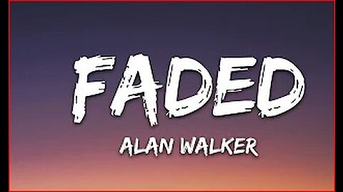 Alan Walker Faded-