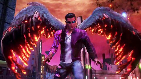 Playing the good version of Saints Row. GAT OUT OF HELL!