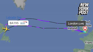 London flight gets turned around after flying for nine hours