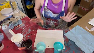 How to test consistency of your paint for a #dutchpour ~ #driptest ~ #doit #tipsandtricks