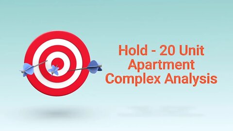Real Estate Investment Calculations - 20 Unit Apartment Complex Deal Analysis