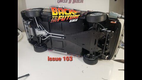 building the back to the future delorean issue 103