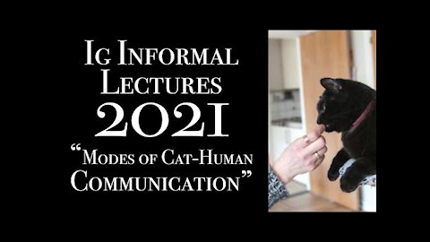 Modes Of Cat human Communication 2021 Ig Informal Lecture