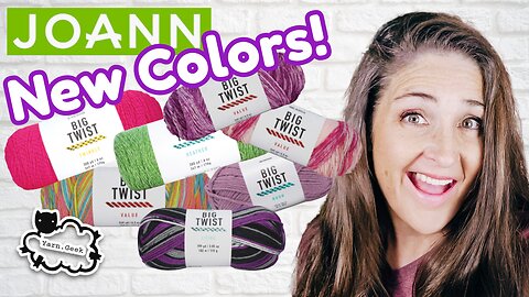 NEW YARN COLORS at Joann!!