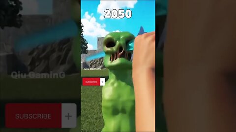 Minecraft 2022 vs 2050 😨...#shorts