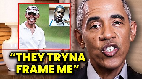 Obama IN Trouble as he get Caught Smiling In Resurfaced Pics After Chefs D3ath!!!?