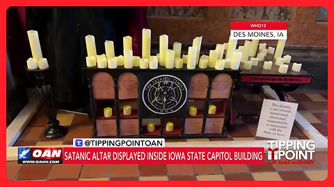 Satanic Temple Puts Demonic 'Holiday' Display Inside Iowa Capitol | TIPPING POINT 🎁