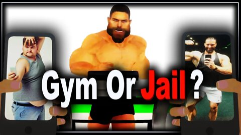 Gym or Jail? (Gameplay) | Workout Plan To Become GigaChad