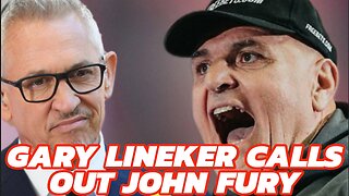 John Fury called out by Gary Lineker