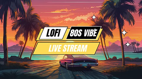 Retro Waves -Lofi 80s Live