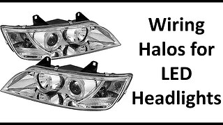 Wiring Halo Headlights - Spyder LED Headlights and Newair Garage Heater