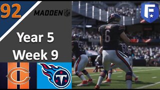 #92 Titans Come to Chicago l Madden 21 Chicago Bears Franchise
