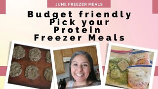 June Freezer Meals - Budget Friendly