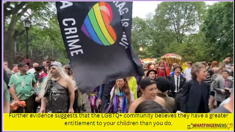 Further evidence suggests that the LGBTQ+ community believes they have a greater entitlement