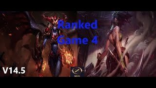 Ranked Game 4 Shyvana Vs Akali Mid League Of Legends 14.5