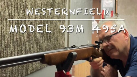 Wards Westernfield 93M 495A 22lr tube feed bolt action at the range. Mossberg 45B
