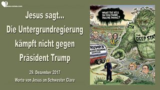 29. Dezember 2017 🇩🇪 JESUS SAGT... Die Untergrund-Regierung kämpft nicht gegen Präsident Trump, sie kämpft gegen Mich!