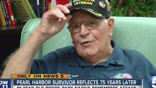 Pearl Harbor survivor looks back on the attack 75 years later