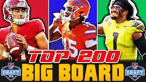 2023 NFL Draft Big Board | TOP 200