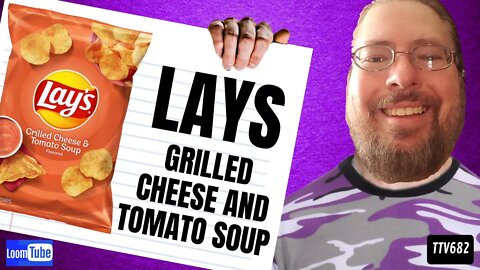 LAYS GRILLED CHEESE AND TOMATO SOUP CHIPS - 110419 TTV682