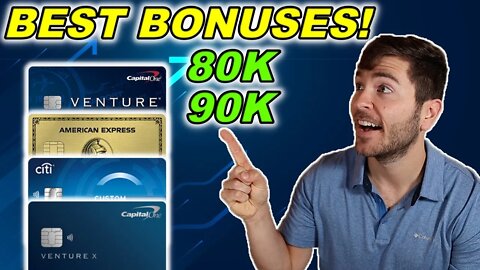 BEST Credit Card Bonuses Right Now!