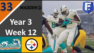 #33 Back Ups Show Up in a Thriller l Madden 21 Coach Carousel Franchise [Dolphins]