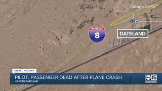 Pilot, passenger dead after fiery plane crash outside Gila Bend Friday