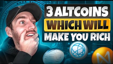 3 ALTCOINS WHICH WILL MAKE YOU RICH #earning