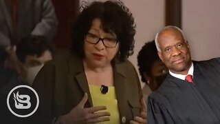 Lib Heads EXPLODE When Justice Sotomayor Says What Clarence Thomas Is Actually Like