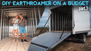 DIY EarthRoamer on a BUDGET RAM 5500 Box Truck Build: Part 3 Electrical Install & Flooring Solution
