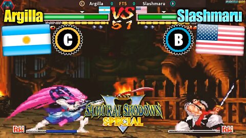 Samurai Shodown V Special (Argilla Vs. Slashmaru) [Argentina Vs. U.S.A.]